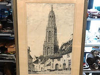 Antieke ets cuneratoren in rhenen - afbeelding 2 van  6