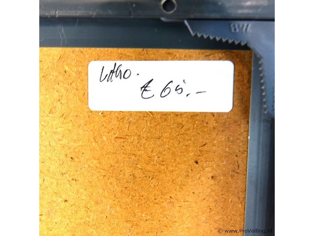 Antieke ets delft - afbeelding 5 van  5