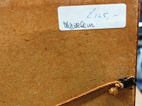 Antieke ets haarlem - afbeelding 5 van  5