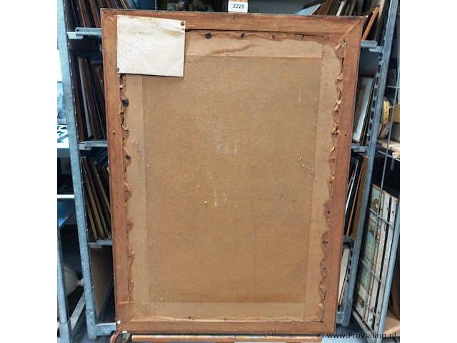 Antieke ets of gravure van de cuneratoren in rhenen - afbeelding 4 van  5