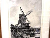 Antieke ets - afbeelding 2 van  5