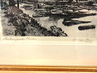 Antieke ets - afbeelding 3 van  5