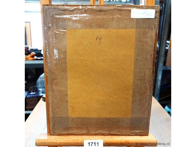 Antieke ets - afbeelding 4 van  5