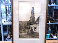 Antieke ets - afbeelding 1 van  5