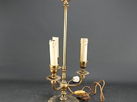 Antieke franse 3 punts bouillotlamp - afbeelding 1 van  5