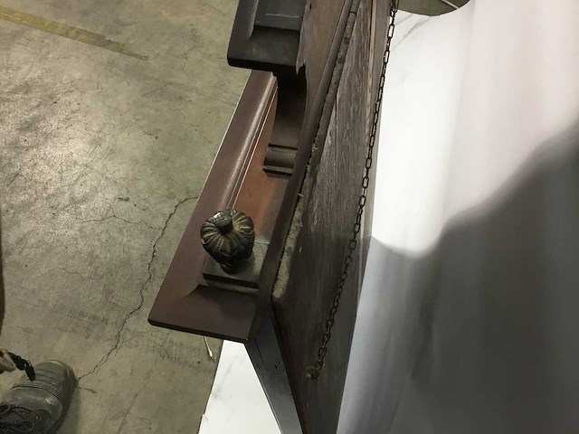 Antieke franse overmantelspiegel - afbeelding 5 van  5