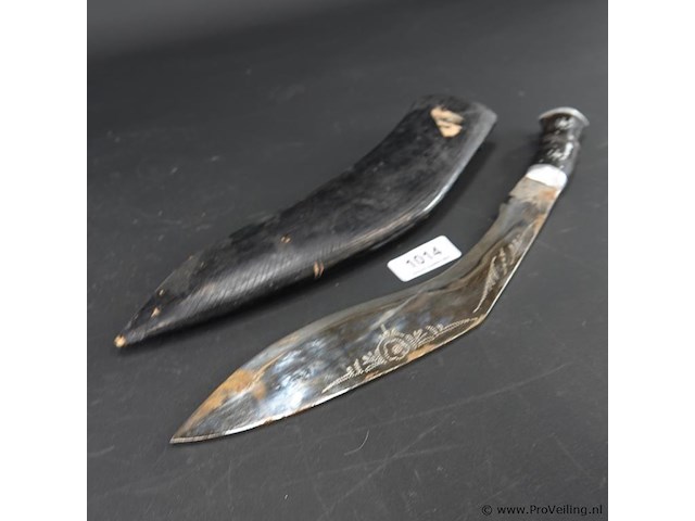 Antieke ghurka kukri - afbeelding 1 van  5