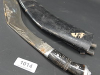 Antieke ghurka kukri - afbeelding 2 van  5