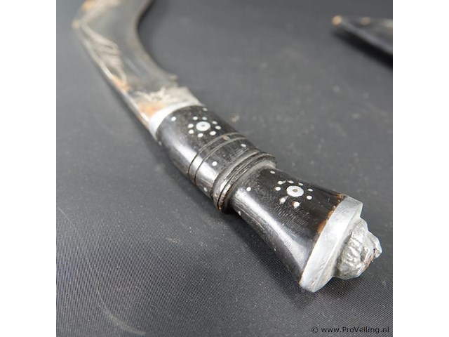 Antieke ghurka kukri - afbeelding 3 van  5