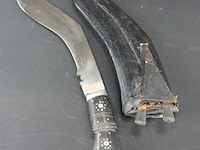 Antieke ghurka kukri - afbeelding 4 van  5