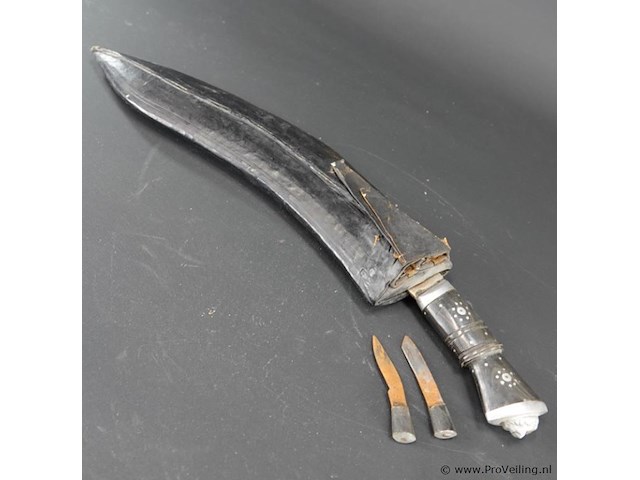 Antieke ghurka kukri - afbeelding 5 van  5