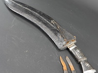 Antieke ghurka kukri - afbeelding 5 van  5