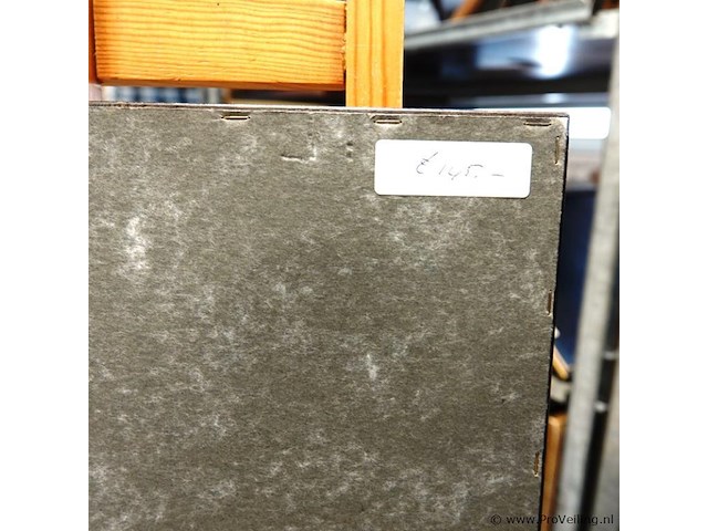 Antieke gravure de overste maarten schenk verdrinkt voor nieuwmegen in 't jaar 1589 - afbeelding 5 van  5