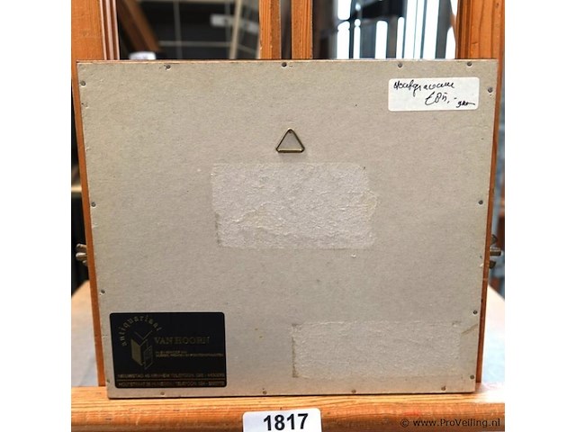 Antieke gravure hoogeveen - afbeelding 4 van  5