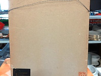 Antieke handgekleurde staalgravure van het stadhuis van bolsward - afbeelding 4 van  5