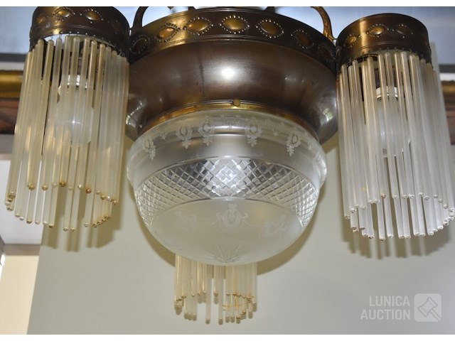 Antieke hanglamp - afbeelding 1 van  8