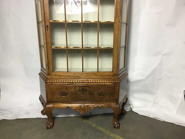 Antieke hollandse porseleinkast - afbeelding 6 van  13