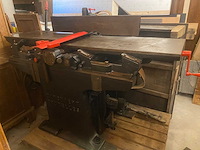 Antieke hout en metaalbewerkingsmachine (8x) - afbeelding 6 van  12