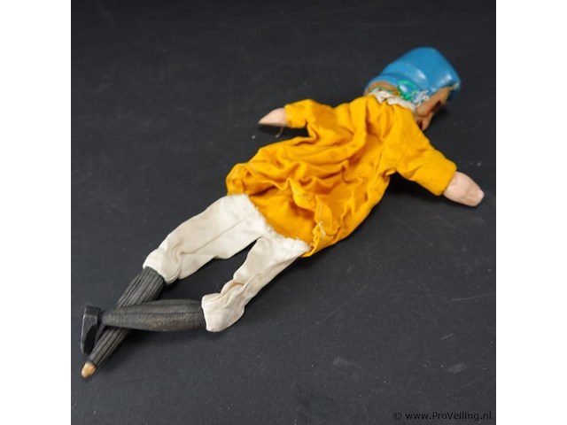 Antieke houten handpop - afbeelding 5 van  5