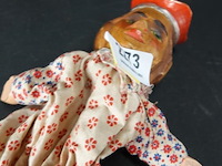 Antieke houten handpop - afbeelding 4 van  5