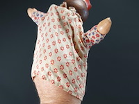 Antieke houten handpop - afbeelding 2 van  5