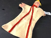 Antieke houten handpop