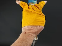 Antieke houten handpop - afbeelding 2 van  5
