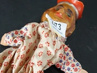 Antieke houten handpop - afbeelding 4 van  5
