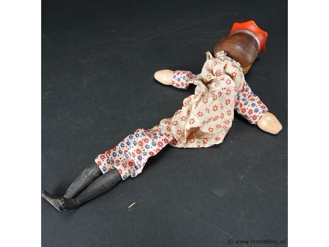 Antieke houten handpop - afbeelding 5 van  5