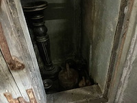 Antieke houten koelkast - afbeelding 4 van  4