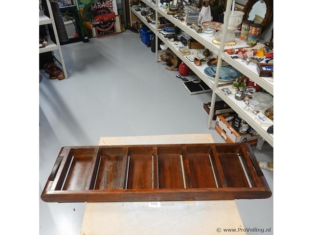 Antieke houten steenvorm - afbeelding 3 van  5