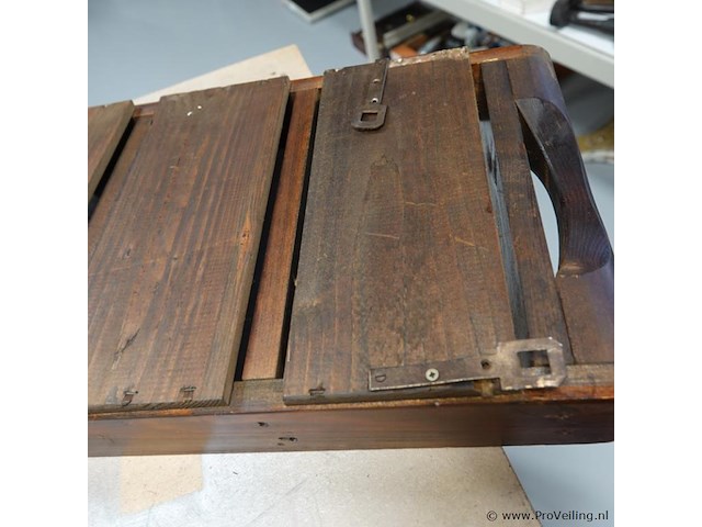 Antieke houten steenvorm - afbeelding 5 van  5