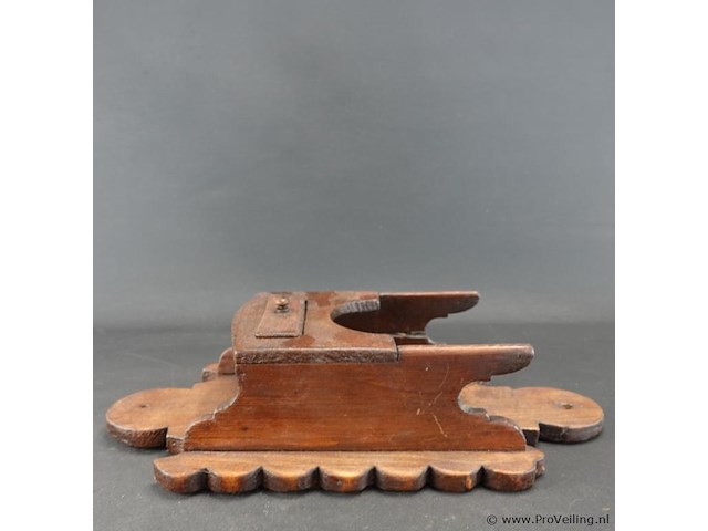 Antieke houten zoutbak - afbeelding 2 van  5
