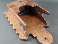 Antieke houten zoutbak - afbeelding 3 van  5
