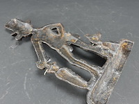 Antieke ijzeren deurstopper - afbeelding 5 van  5