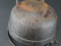 Antieke ijzeren ketel - afbeelding 5 van  5