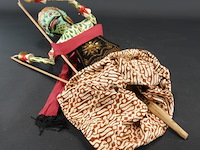Antieke indische wajang golek pop - afbeelding 5 van  5