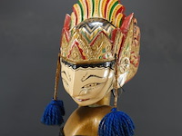 Antieke indische wajang golek pop - afbeelding 5 van  5