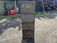 Antieke industriele opslagkast - afbeelding 5 van  12