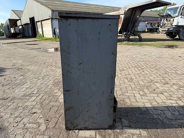 Antieke industriele opslagkast - afbeelding 6 van  12
