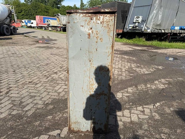 Antieke industriele opslagkast - afbeelding 7 van  12