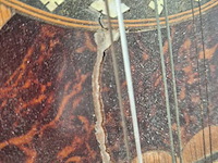 Antieke italiaanse bowl-back mandoline – benvenuto catania – ca. begin 20e eeuw - afbeelding 11 van  11