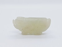 Antieke jade - qing dynasty - afbeelding 2 van  4