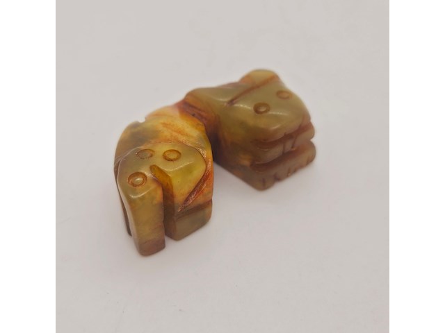 Antieke jade - qing dynasty - afbeelding 2 van  5
