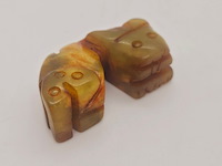 Antieke jade - qing dynasty - afbeelding 2 van  5