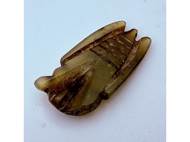 Antieke jade - qing dynasty - afbeelding 4 van  5
