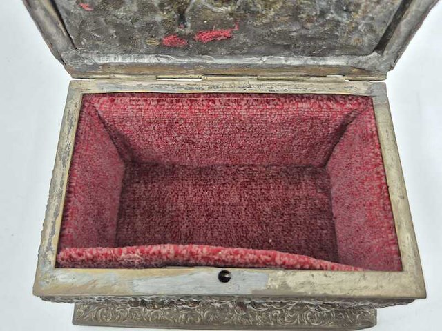 Antieke juwelendoos - afbeelding 4 van  15