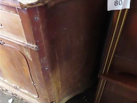 Antieke kast, b 150cm d 50cm h 95cm - afbeelding 4 van  6