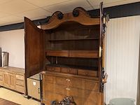 Antieke kast, bruin - afbeelding 3 van  6