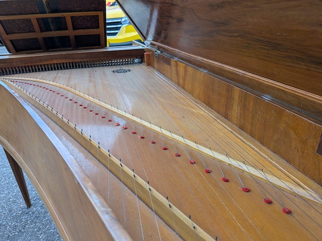 Antieke klavecimbel - afbeelding 5 van  9
